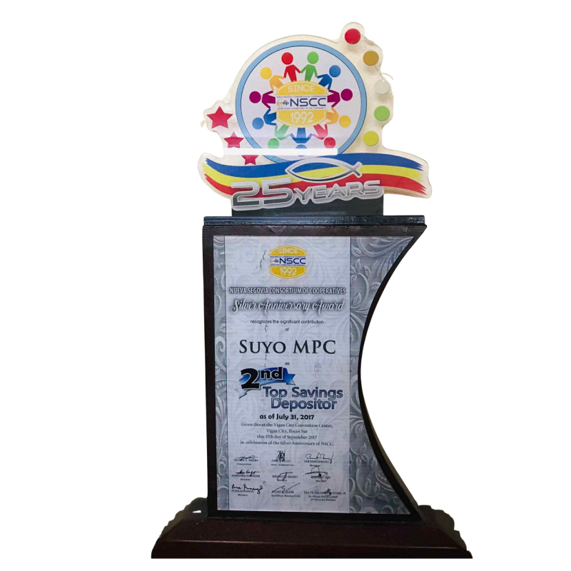 NSCC  2nd Top savings Depositor 2017